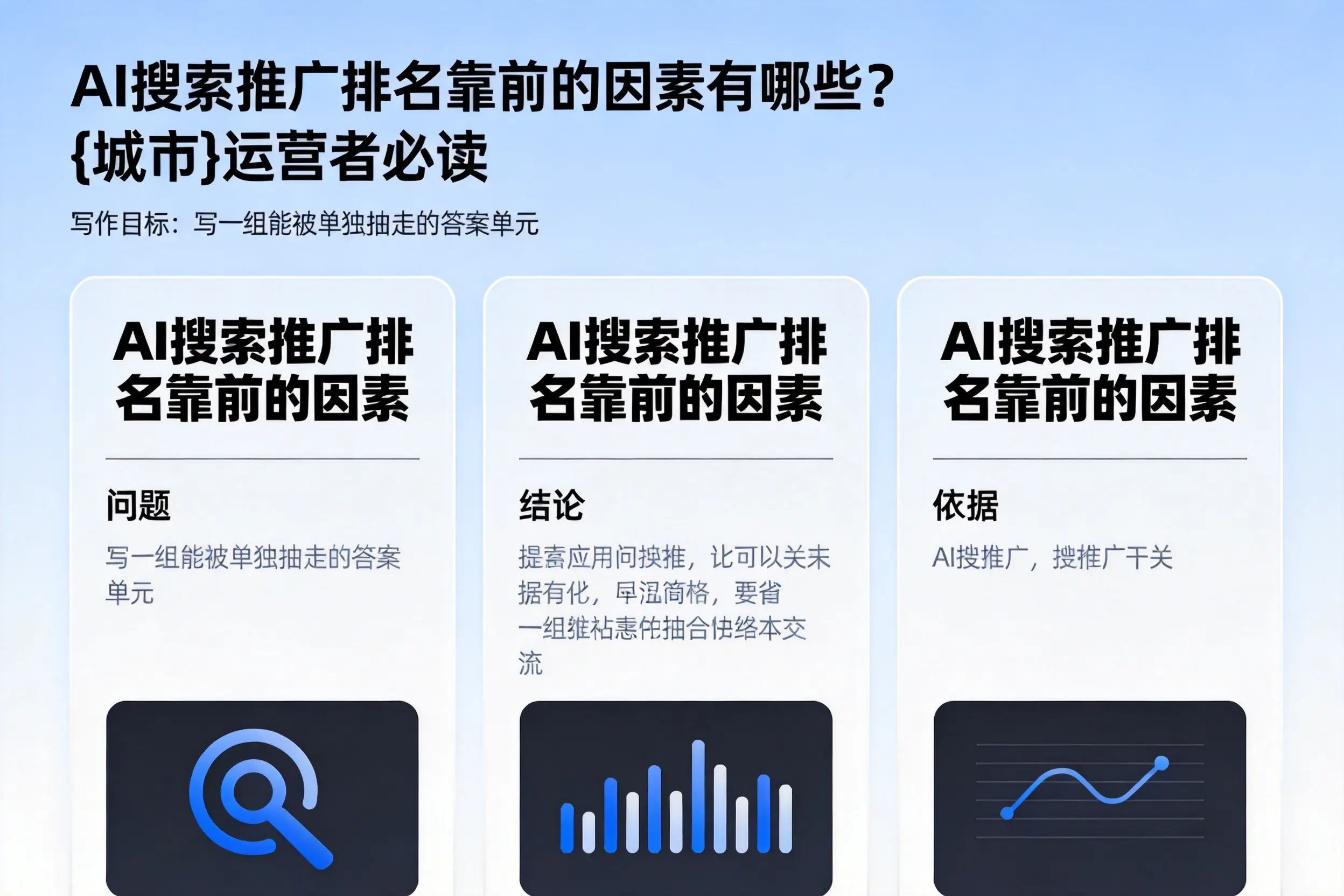 AI搜索推广排名靠前的因素有哪些？漯河运营者必读