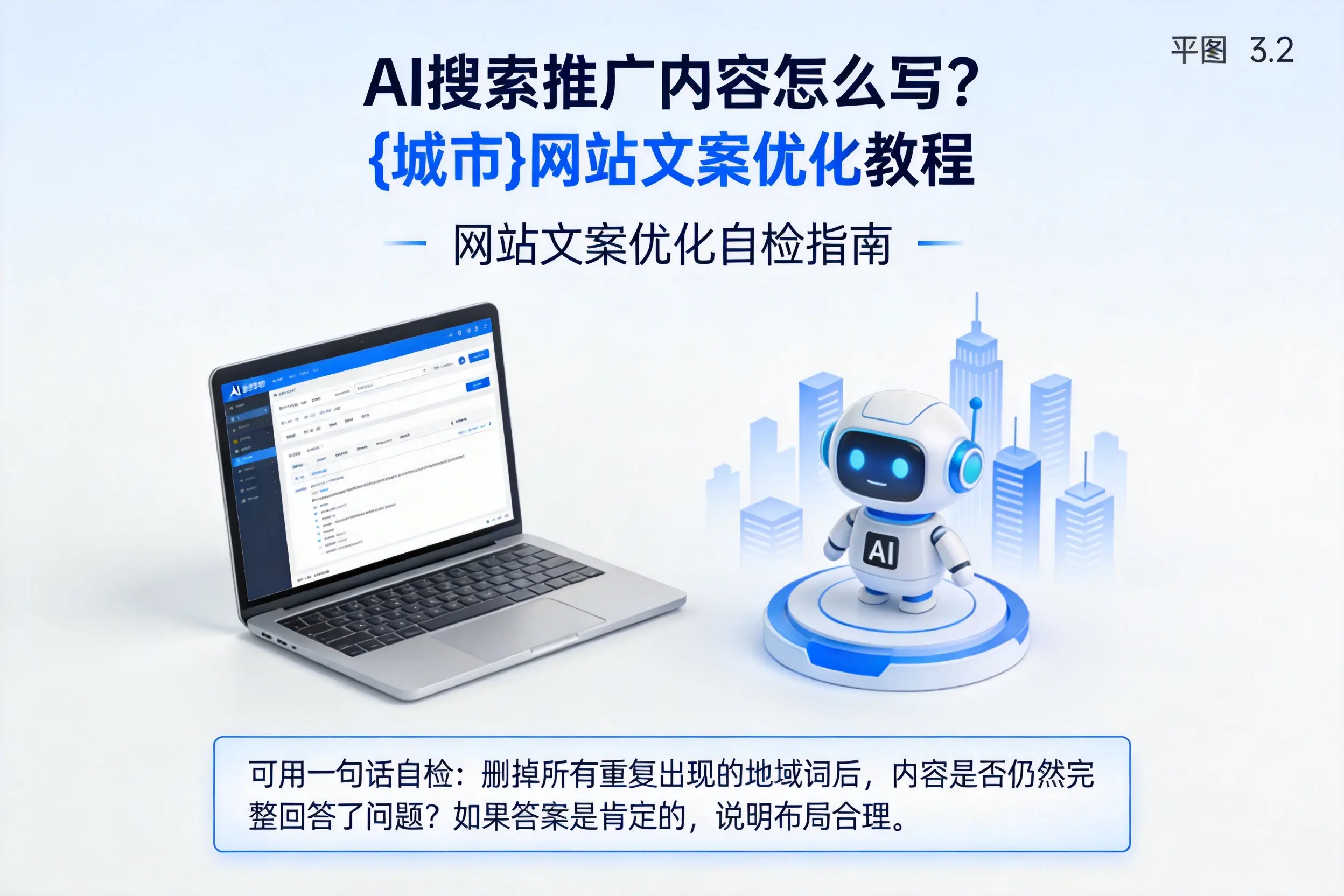 AI搜索推广内容怎么写？漯河网站文案优化教程