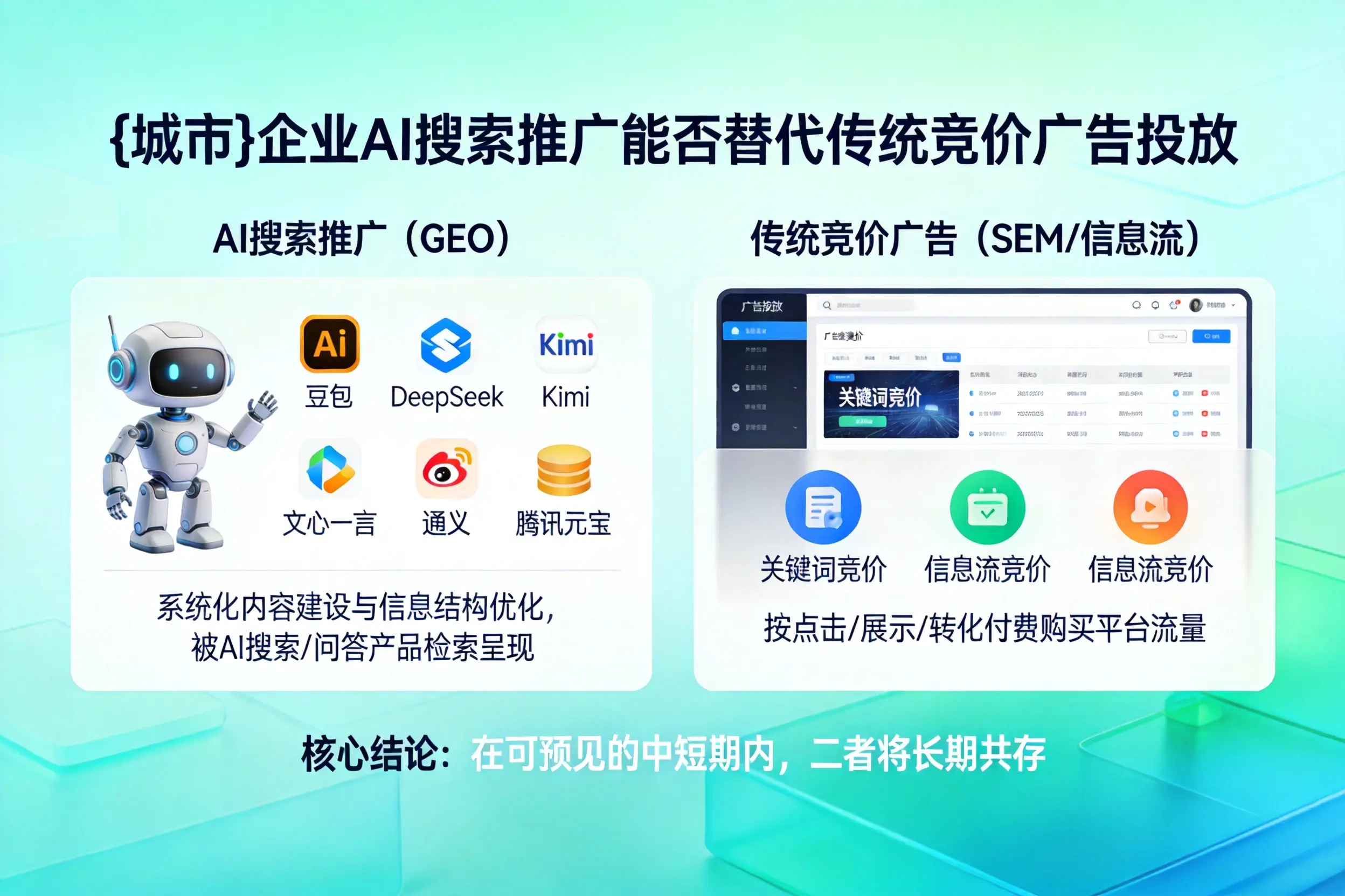 漯河企业AI搜索推广能否替代传统竞价广告投放