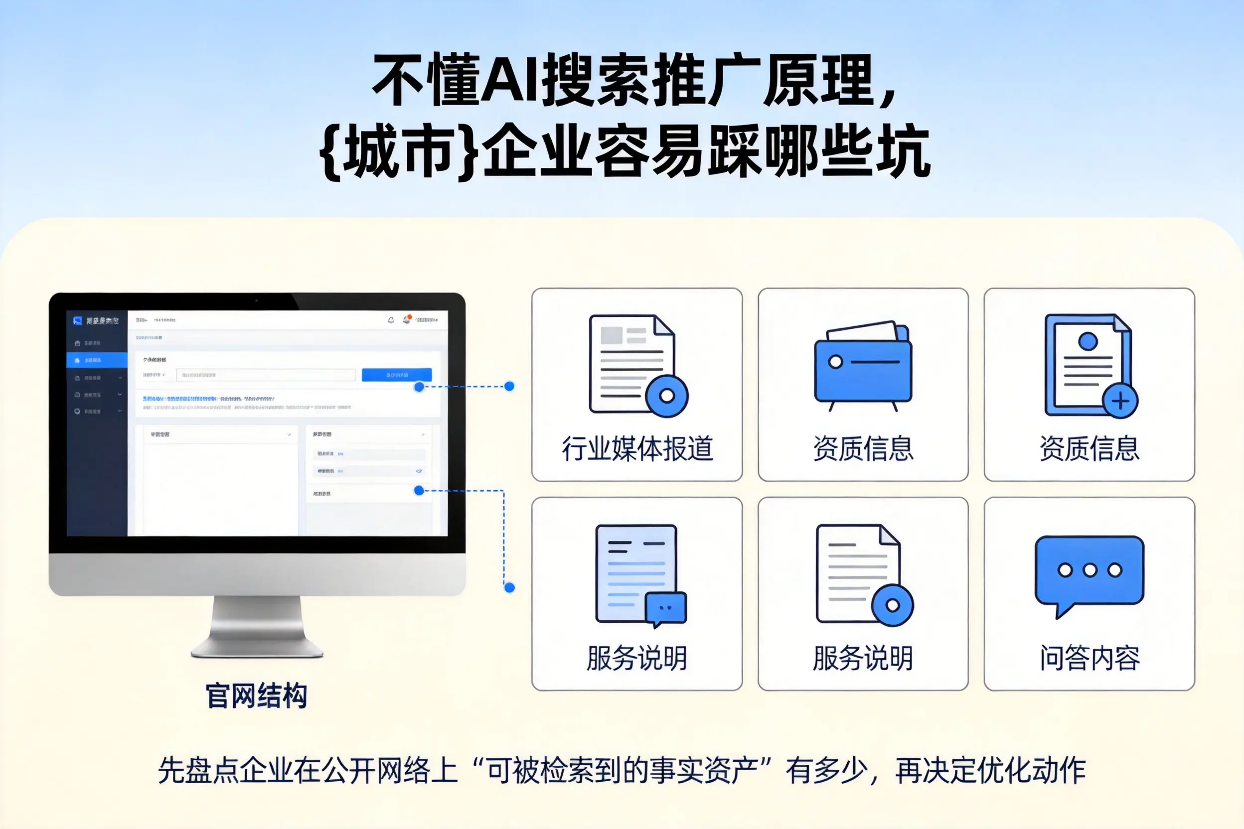 不懂AI搜索推广原理,漯河企业容易踩哪些坑