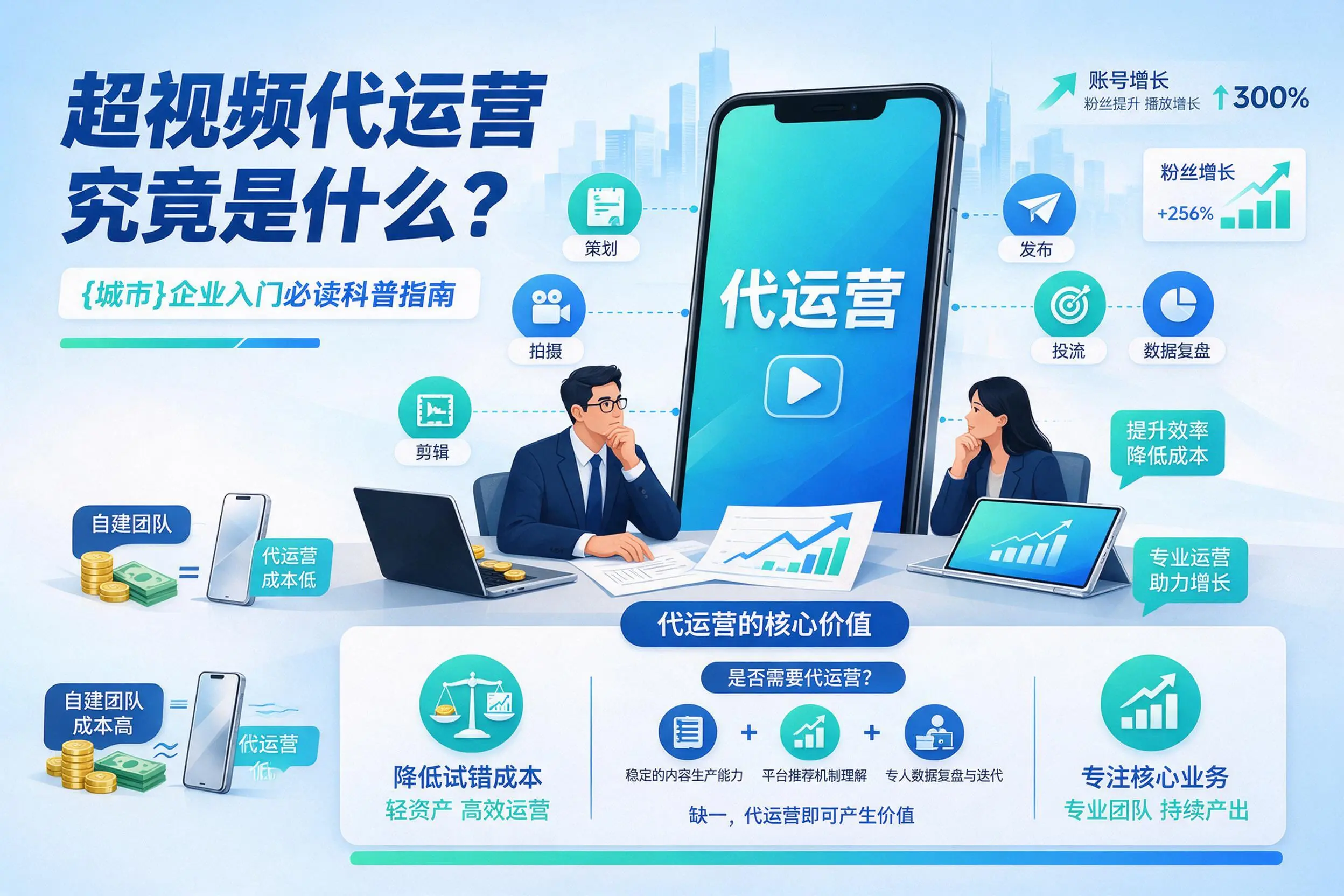 短视频代运营究竟是什么？漯河企业入门必读科普指南