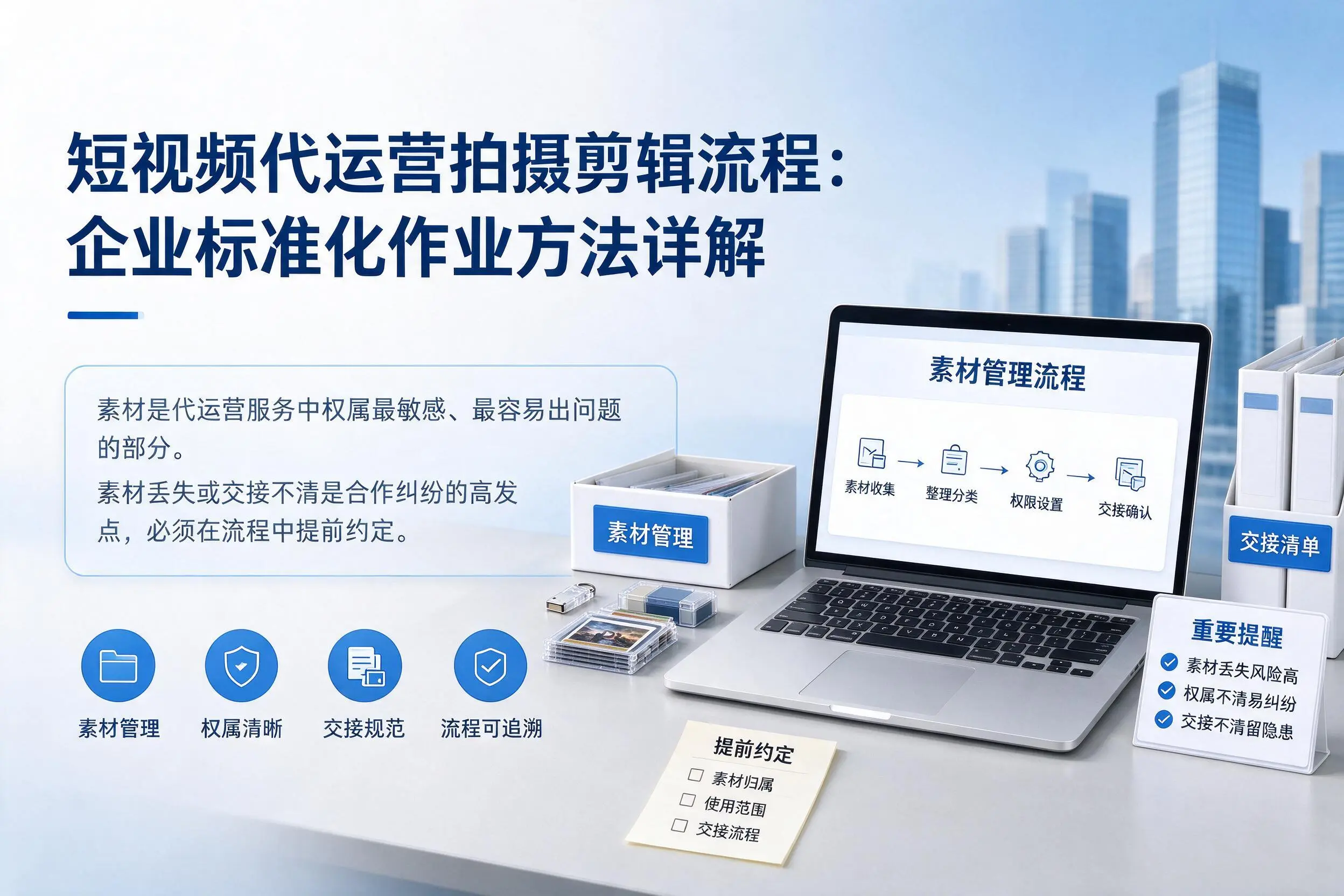 短视频代运营拍摄剪辑流程：漯河企业标准化作业方法详解