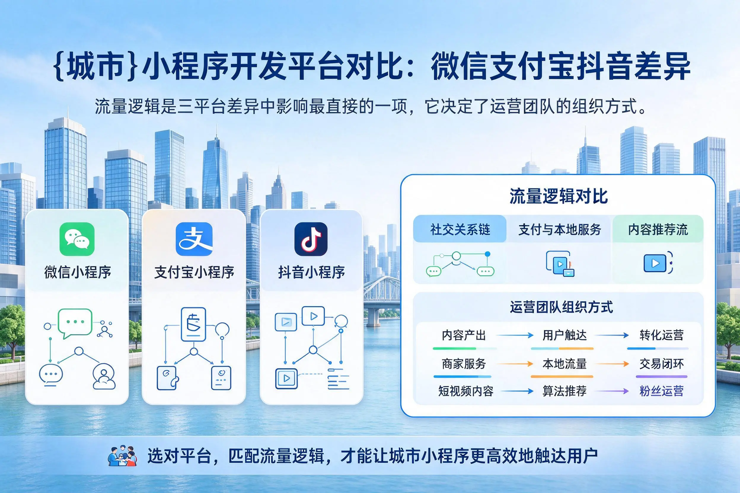 漯河小程序开发平台对比：微信支付宝抖音差异